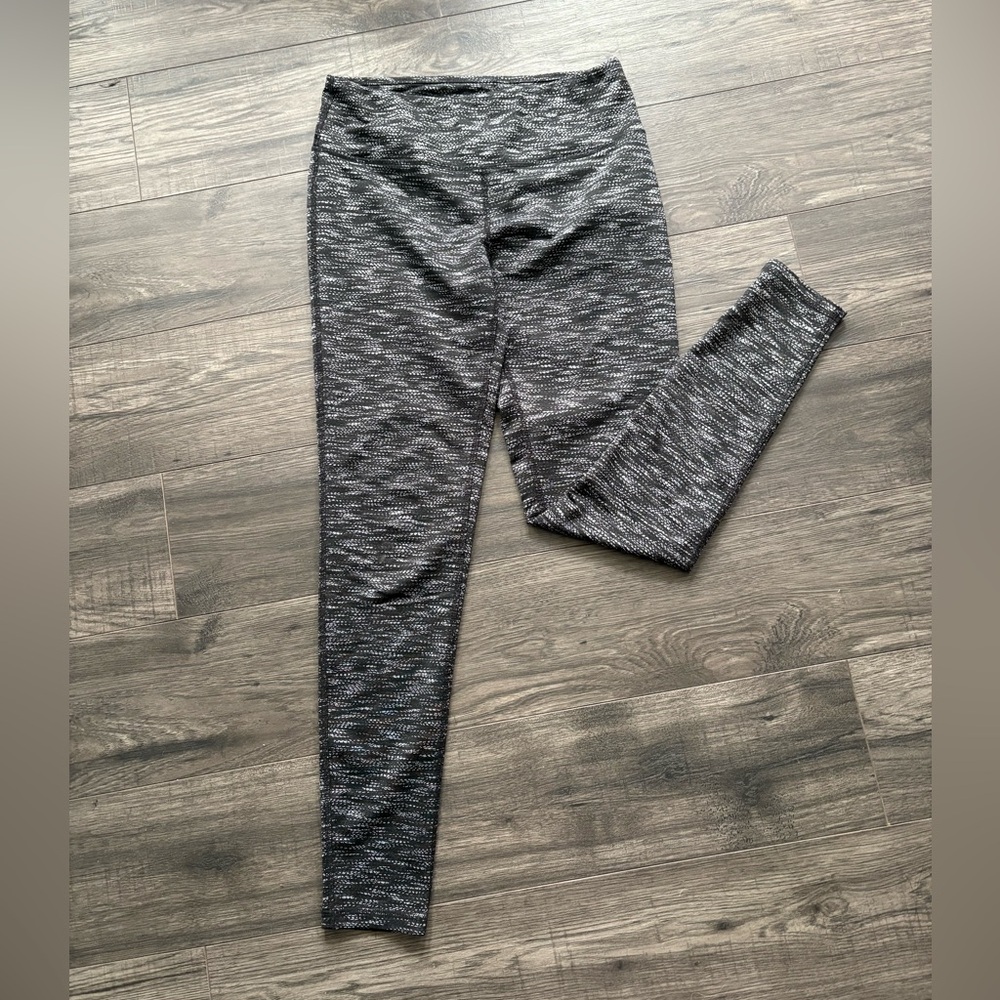 Joe Fresh Black Heathered Active Leggings